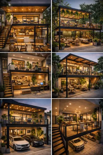 Mezannine Cafe Modern di Tigaraksa