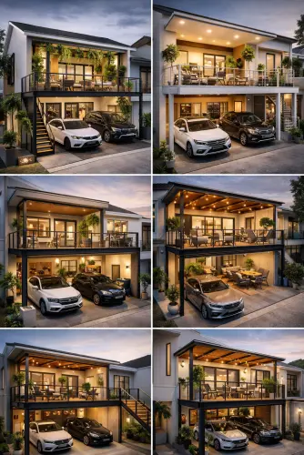 Mezannine Teras Rumah Keren di Tigaraksa
